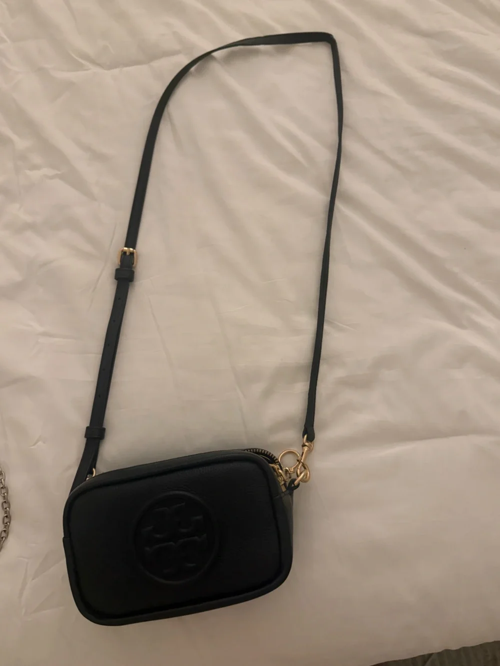 Black Tory Burch cross body bag